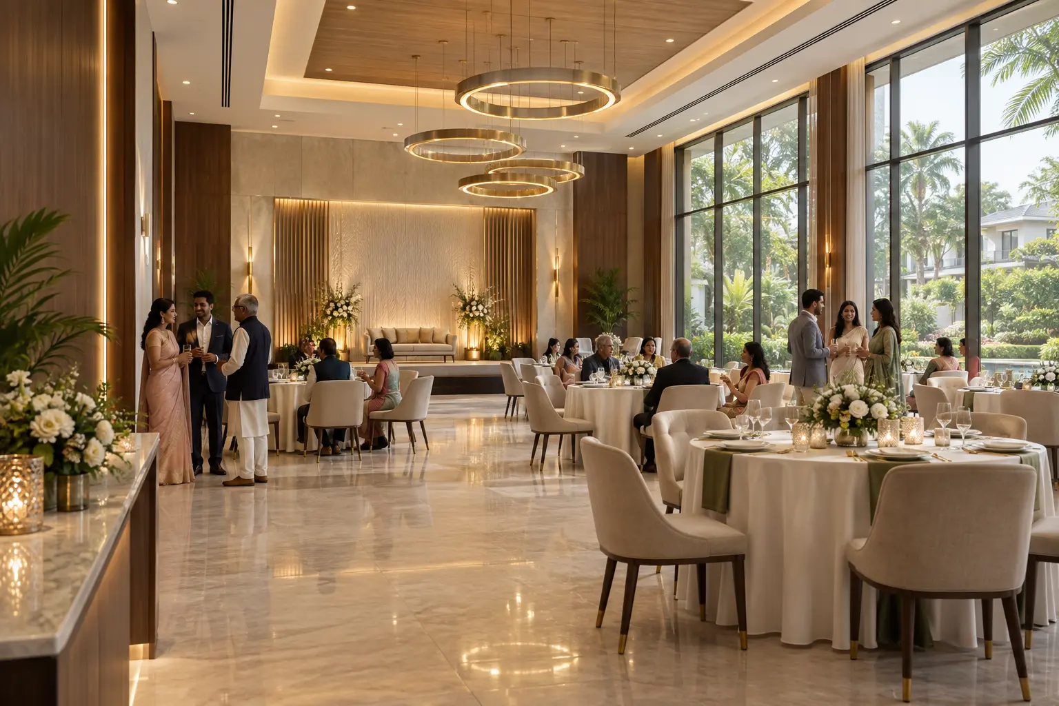 Premium multipurpose party hall at Astra Villas